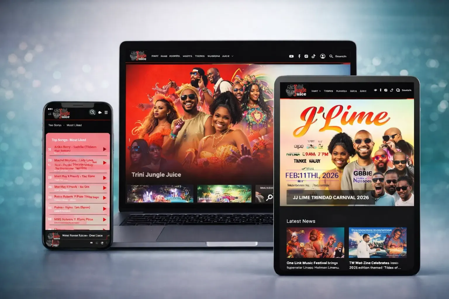 TriniJungleJuice (TJJ) - A Global Carnival Platform