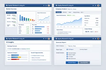 Intelligent Equity Research Solution